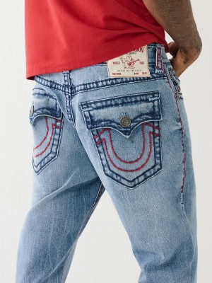 Straight Jeans True Religion Ricky Super T Flap Lavage | HR5019724