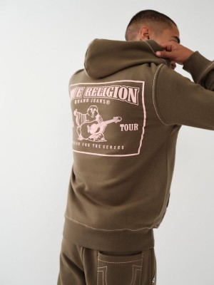 Sweatshirt True Religion Big T Zip Kalamata | QB7503864