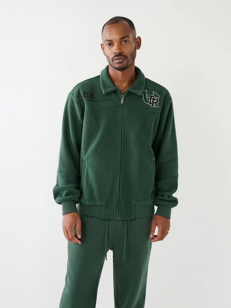 Sweatshirt True Religion Western Piste Vert | UY2540783